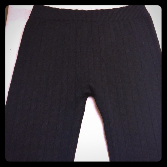 Riviera Pants - ❄️ Black Riviera Knit Leggings ❄️
